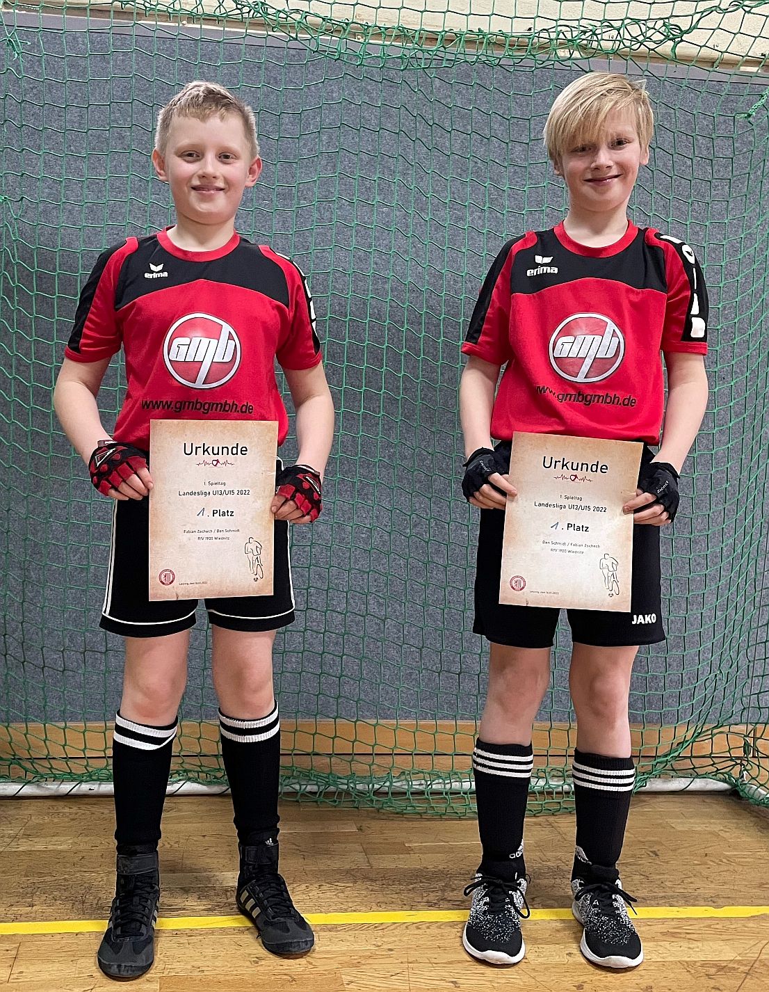 20220116 - U13 Landesliga Ben und Fabian