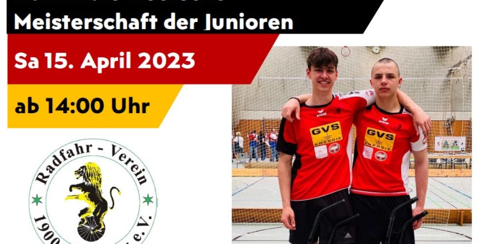 20230415 Aushang Halbfinale DM U19 Wiednitz_Header